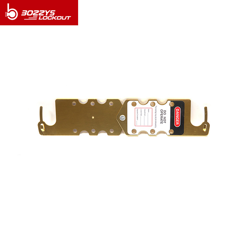 Seven Holes Labeled Group Aluminum Lockout Hasp