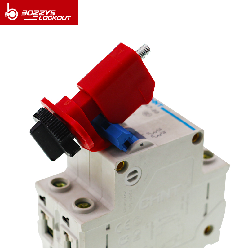 Pin-Out circuit breaker lockout Standard Suitable for single and multi-pole Miniature Circuit Breaker safety lockout