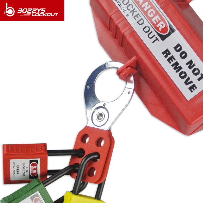 Safety Steel Lockout Hasp Lockout to prevent unauthorized opening