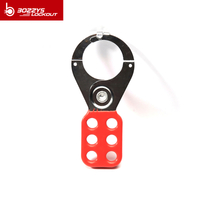 Steel Lockout Hasp 1.5'' Diameter LOTO Device with hook