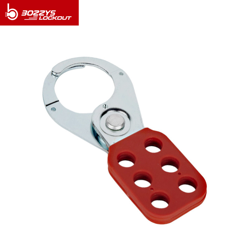 PA Coated Steel Safety Lockout Tagout Hasp for Industrial Safety