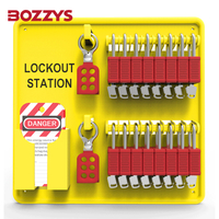 Color Customized Plastic PE Safety Padlock Lockout Station