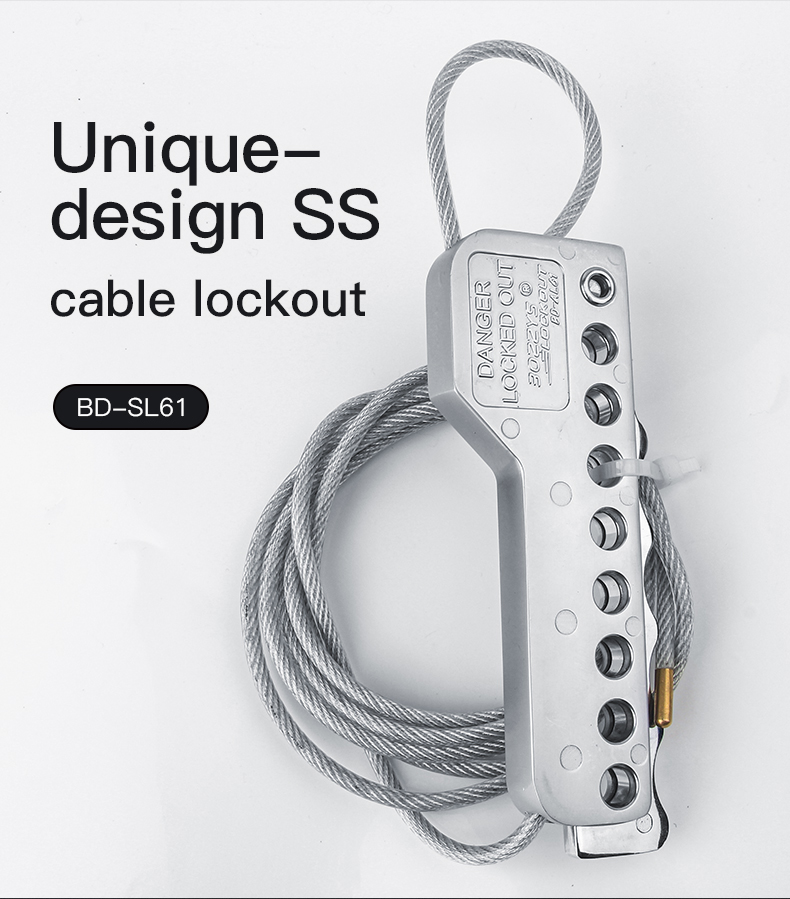 Aluminum Cable Lockout AL61